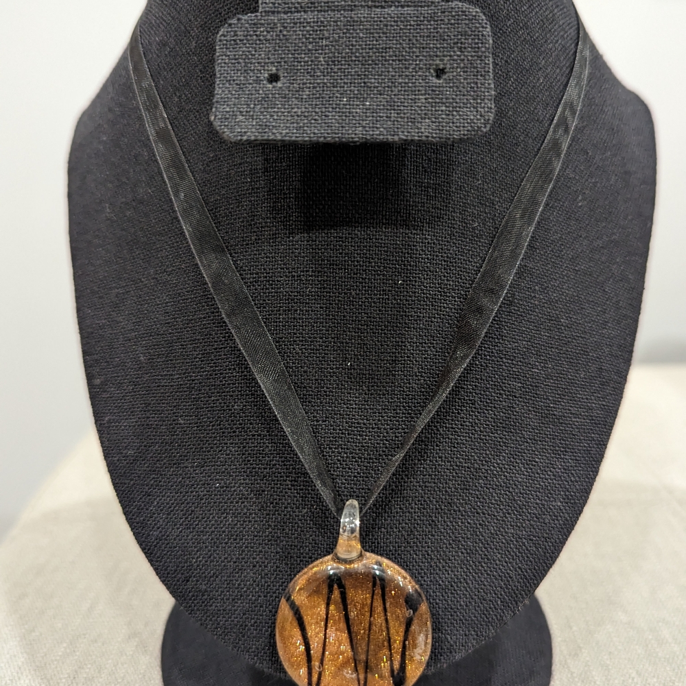 Brown Pendant Necklace